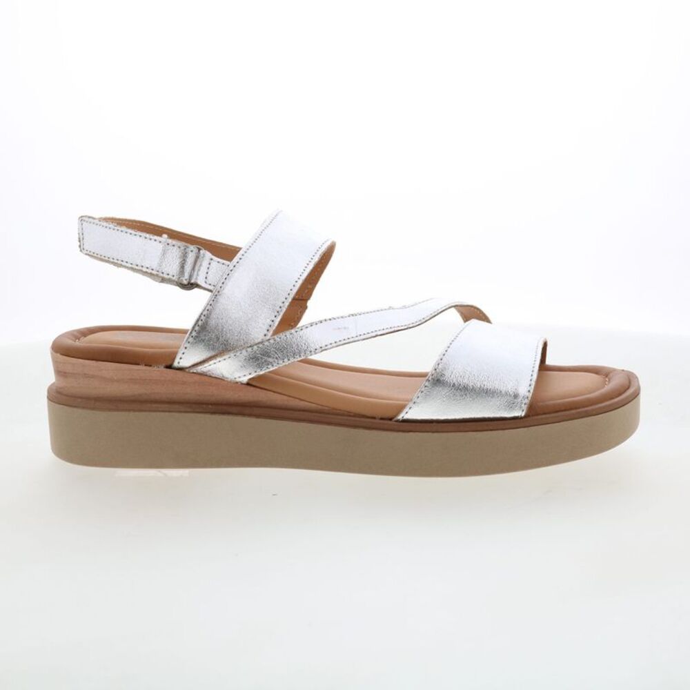 Miz Mooz Womens Shorey Silver Shoes (NWT)
